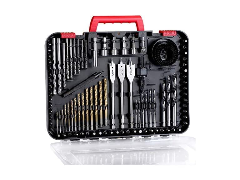 100-Piece Drill & Screwdriver Bit Set