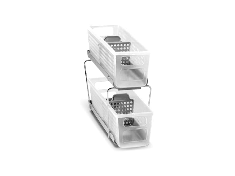 madesmart 2-Tier Plastic Mini Organizer