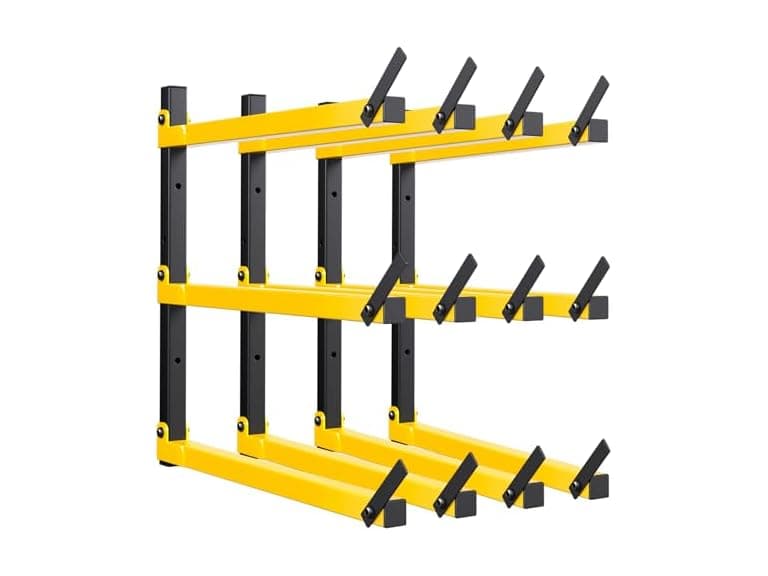 GREENER Lumber Storage Rack Folding with 3-Levels