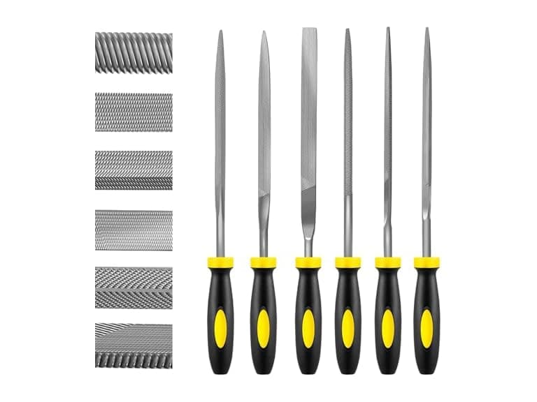 VACUPROPRO 6-Piece Needle File Set