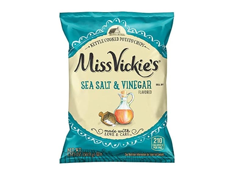 Miss Vickies Kettle Chips Sea Salt Vinegar 64pk