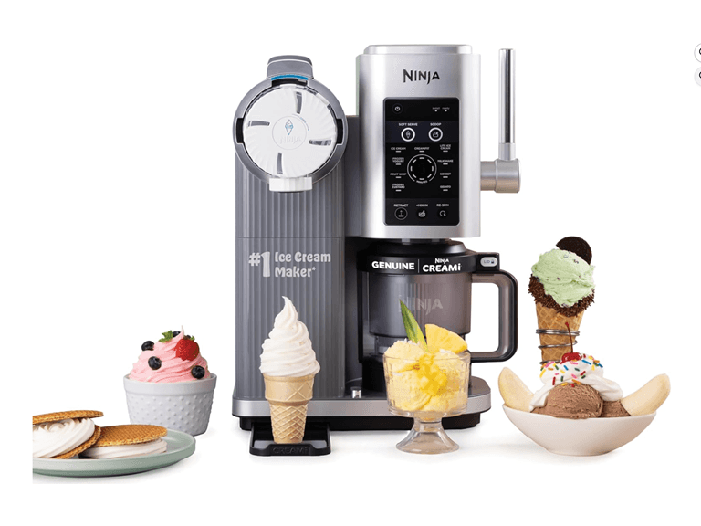 (NEW!) Ninja CREAMi Scoop & Swirl Ice Cream Maker