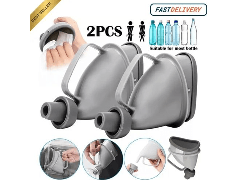 2-Pack Urinal Device for Travel