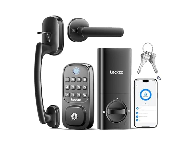 Keyless Entry Smart Lock Handle Set