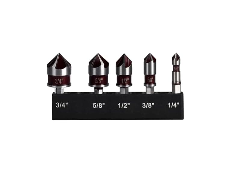 Funnytek AAP-Tool-142 5Pcs Countersink Bit