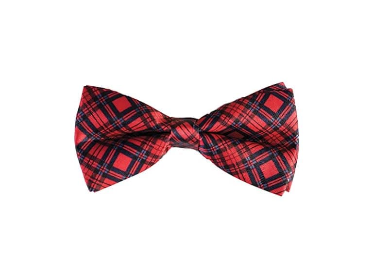 Forum Novelties Nerd Bowtie Bow Tie Plaid Geek