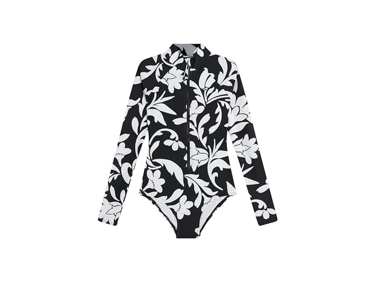 Kanu Surf Laurel Beach Sport UPF 50 Zip Swimsuit