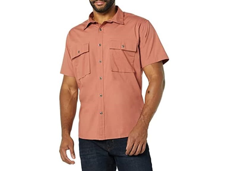 Amazon Essentials Men Standard-Fit Utility Shirt