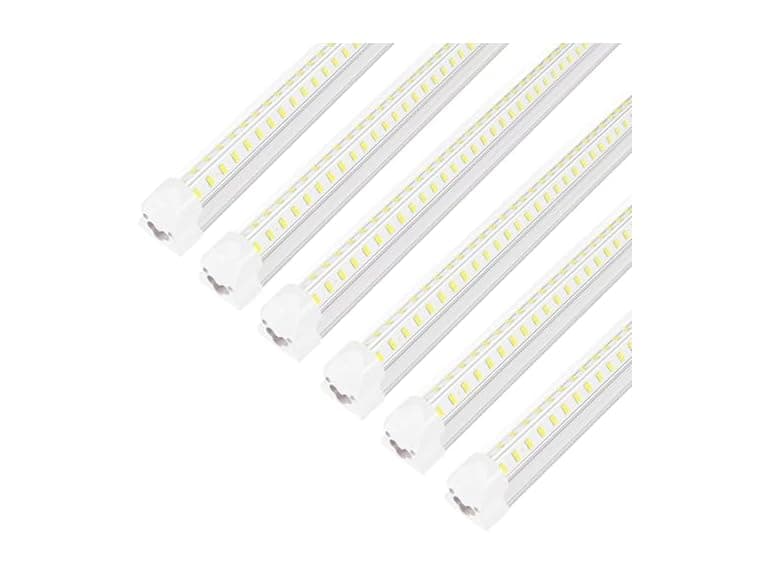 AQIQUUT 4FT 50W Led Shop Light 6-Pack