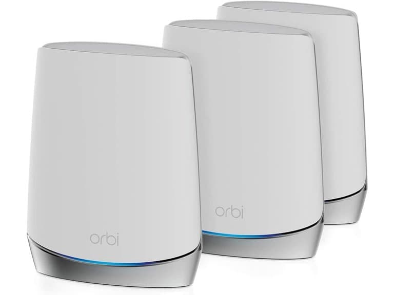 Netgear RBK753 Orbi Tri-Band Wi-Fi 6 Mesh System (Factory Reconditioned)