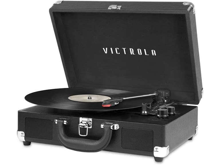Victrola 3-Speed Bluetooth Suitcase Record Player
