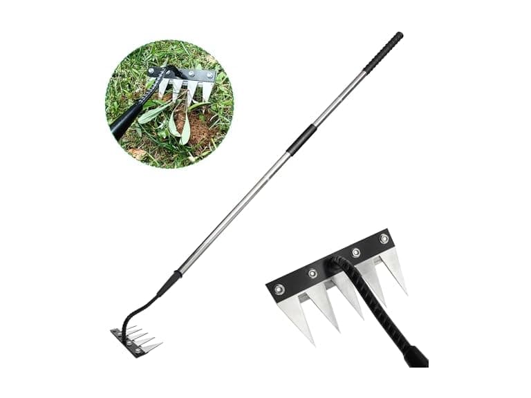 Qikstren Forged Iron Weeding Rake