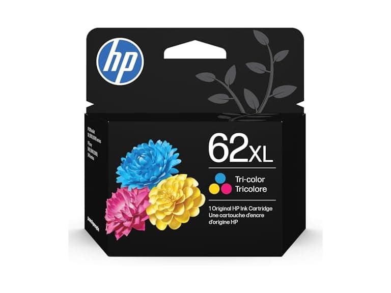 Original HP 62XL Tri-color High-yield Ink