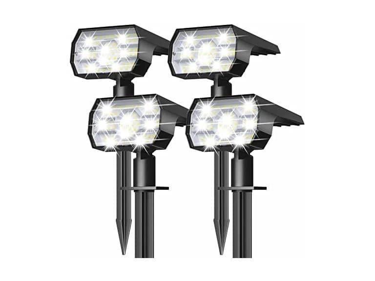 Hakol 4-pk Solar Lights Outdoor Waterproof