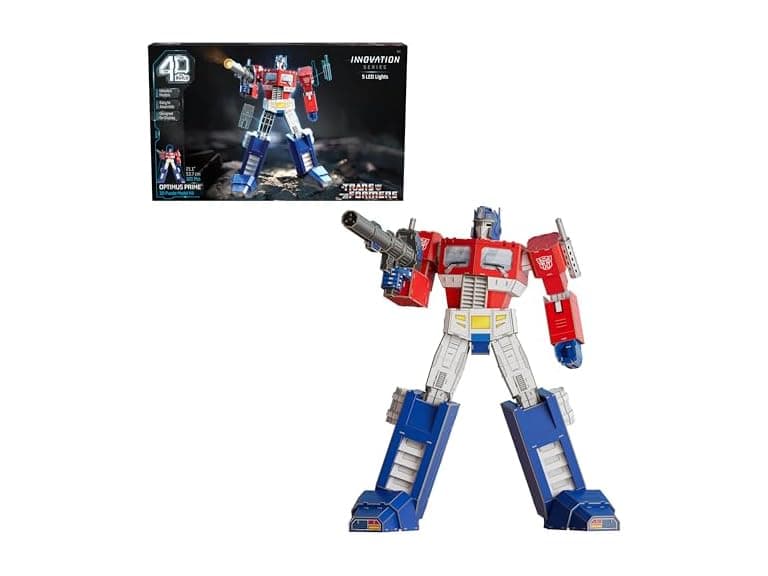 4D Build Optimus Prime Kit 321pc LED