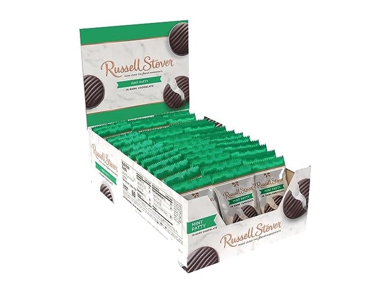 Russell Stover Dark Choc Mint Patties 36