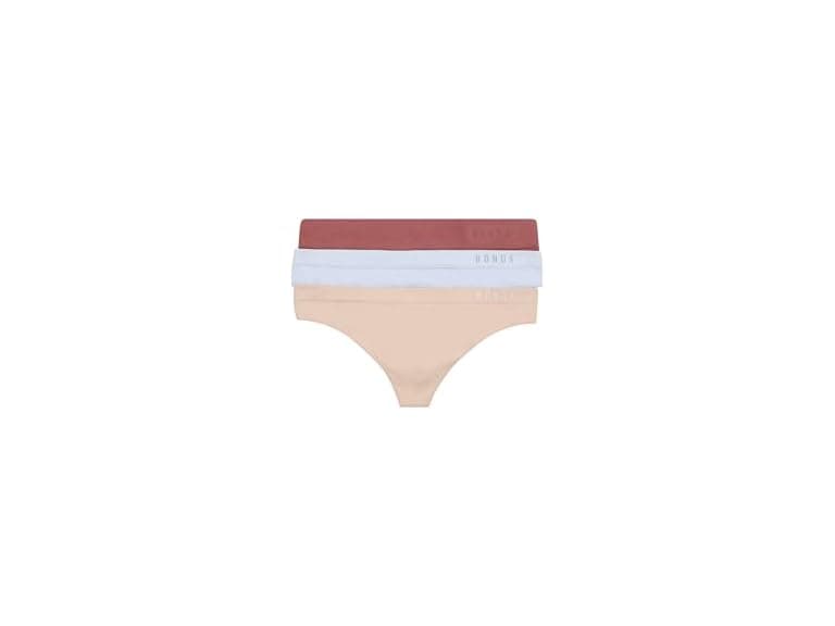 Bonds Women Seamless Invisi Thong Mid Rise Blend