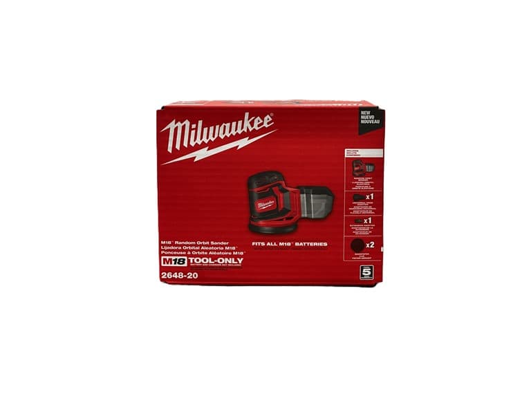 Milwaukee 2648-20 M18 18V 5in Orbit Sander