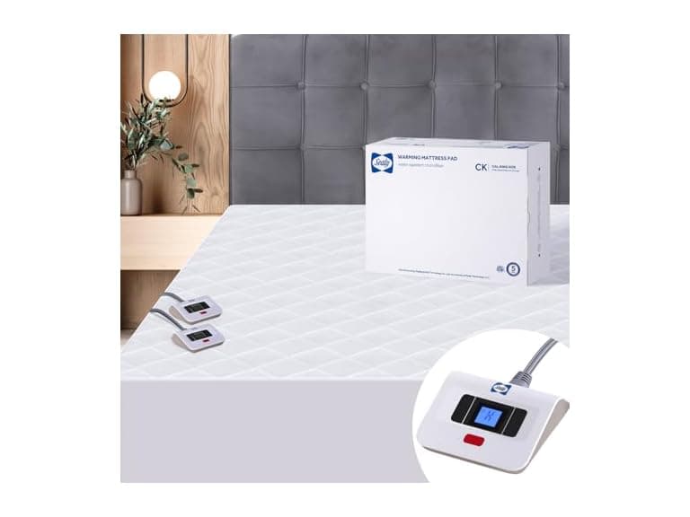 Sealy Heated Mattress Pad Dual Control with 10 Heat Settings