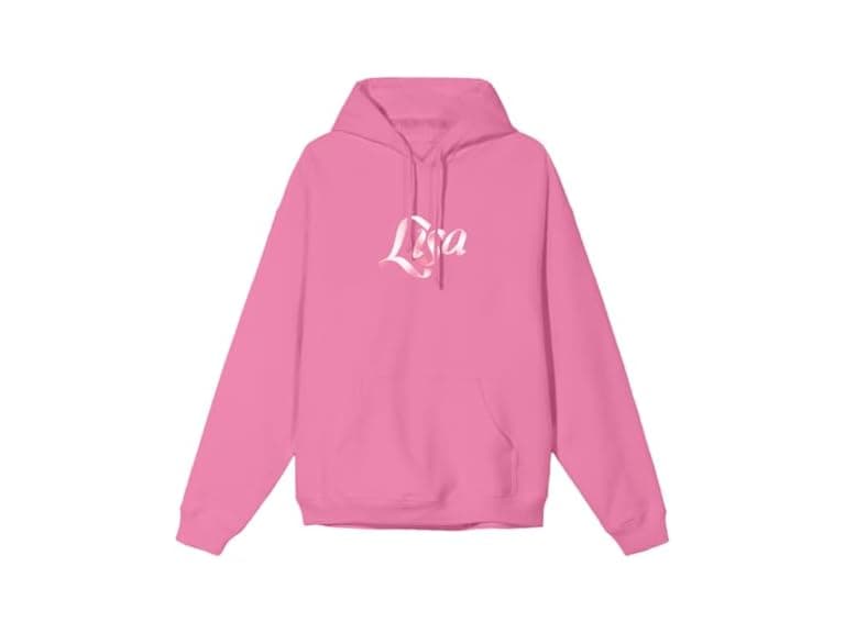 Lisa Official Merch Logo Hoodie