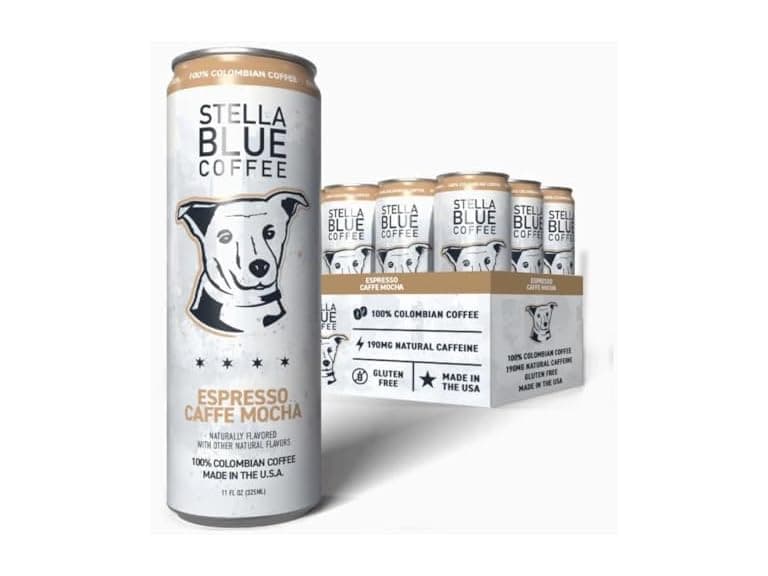 12PK Stella Blue Espresso Caffe Mocha Cans