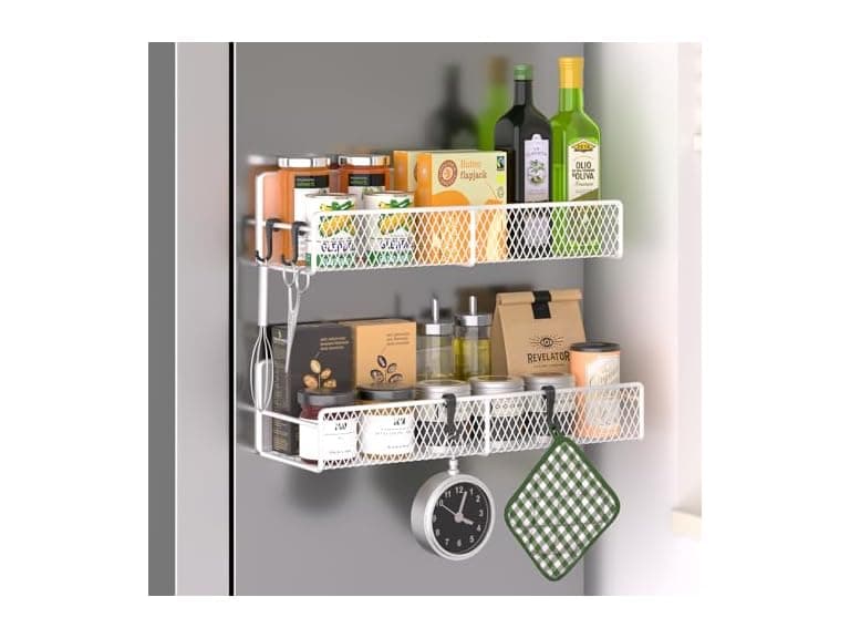 Magnetic Spice Rack for Refrigerator