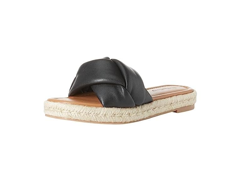 The Drop Women's Matilda Braid Strap Flat Sandal