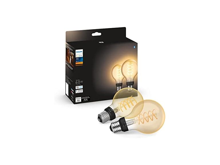 Philips Hue Smart 60W G25 Filament LED Bulb (Open Box)