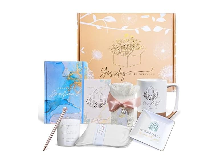 9 PC Scandinavian Style Gift Basket