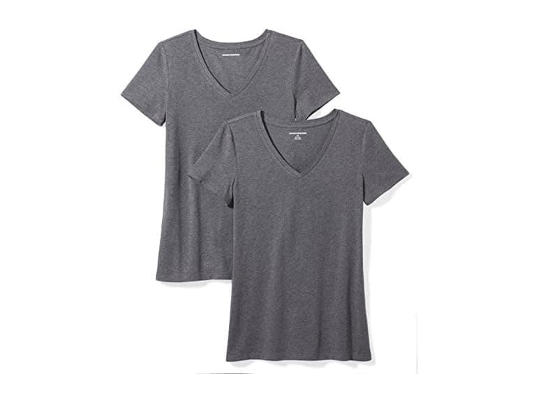 Amazon Essentials Womens 2-Pack RegFit SS Tee