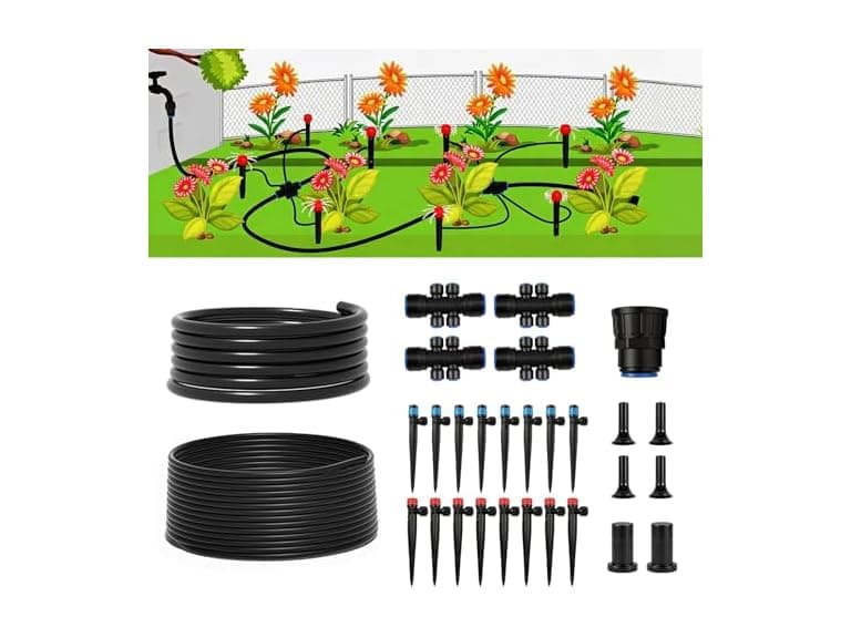 SMIDOLE 100FT Drip Irrigation System Kit