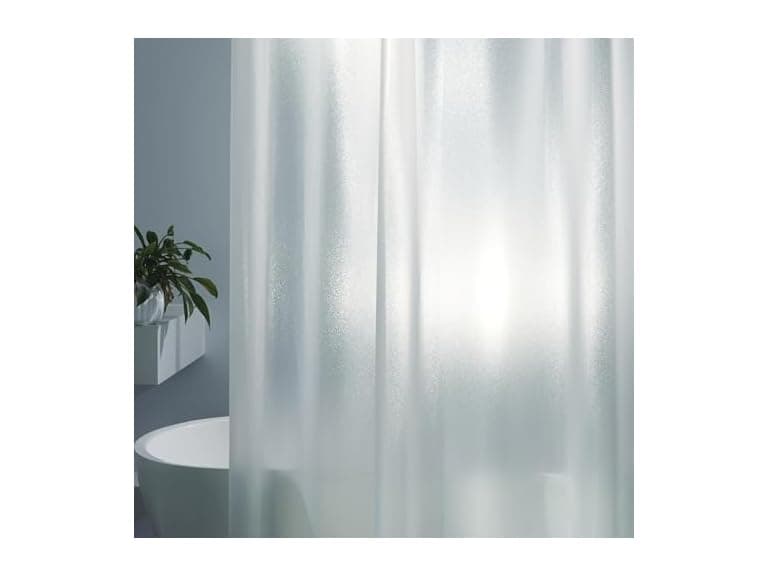 HOUSEWELL Starry Glitter Shower Curtain Liner