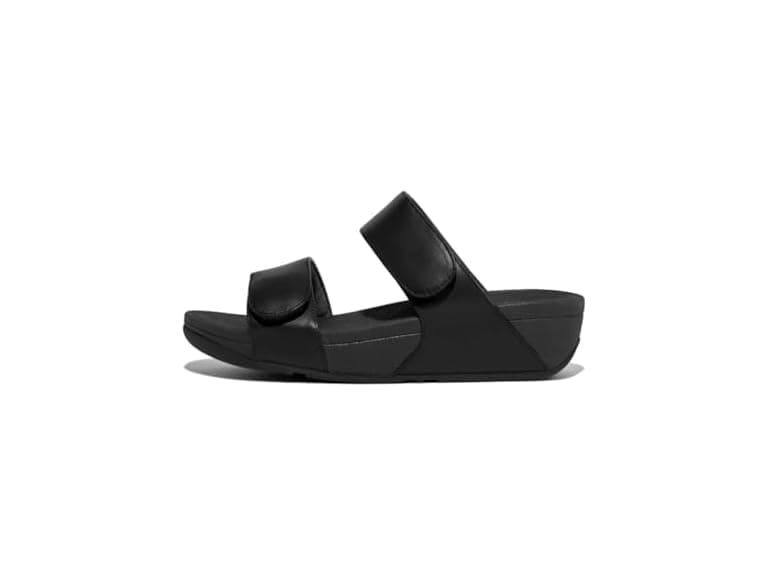 FitFlop Lulu Adjustable Leather Slides