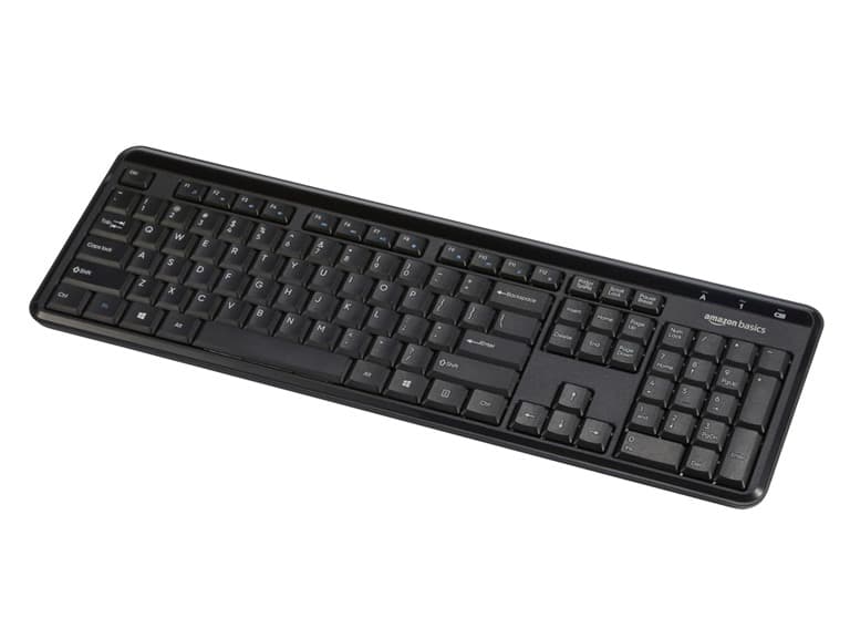 Amazon Basics Modern Wireless Keyboard