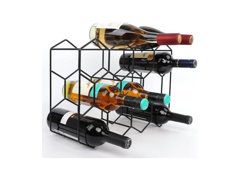 Stainless Steel Countertop Wine Bottle Holder