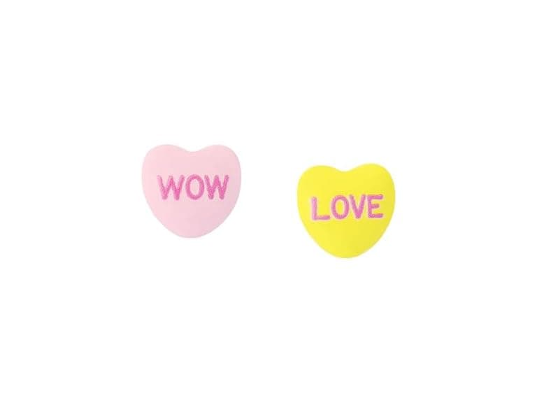Betsey Johnson Women Sweetheart Mismatch Studs