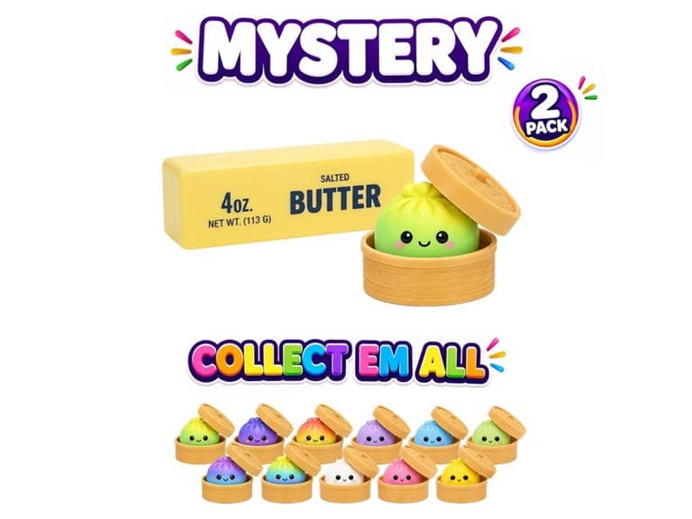Twilight 2-Pack Squishy Sensory Toys Butter and Dumpling