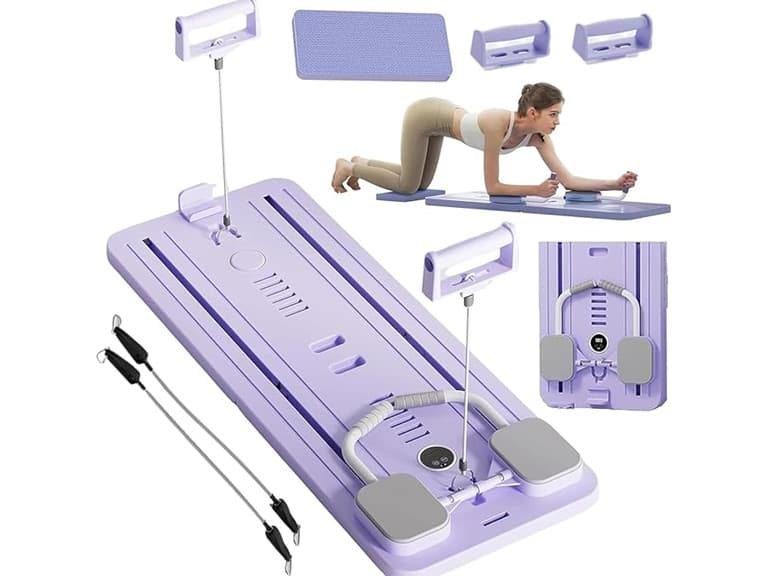 Portable Pilates Reformer Home Gym