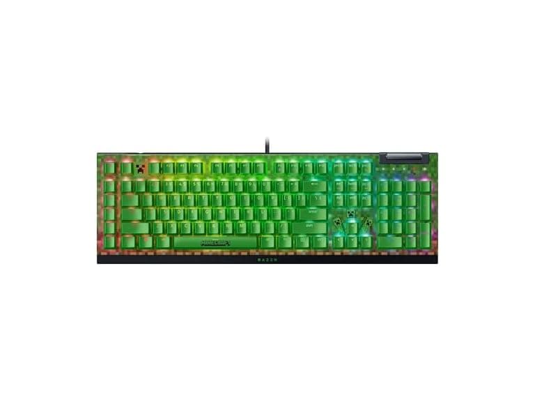 Razer BlackWidow Gaming Keyboard - Minecraft Edition