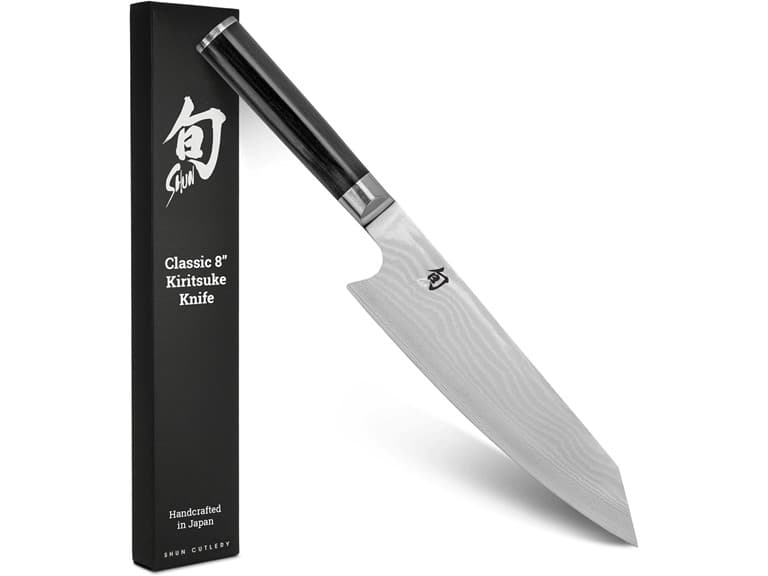 Shun Classic 8" Kiritsuke Knife, Handcrafted Japanese