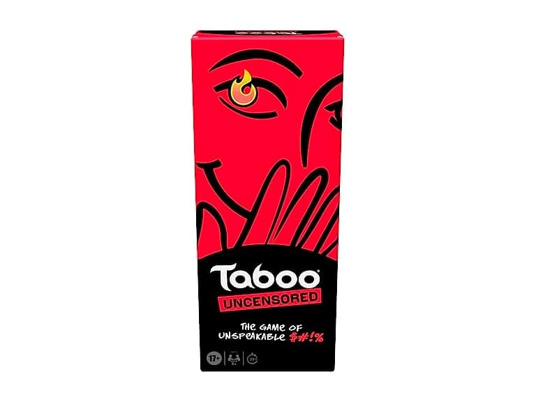 Hasbro Gaming Taboo Uncensored Board Game for Adults Only