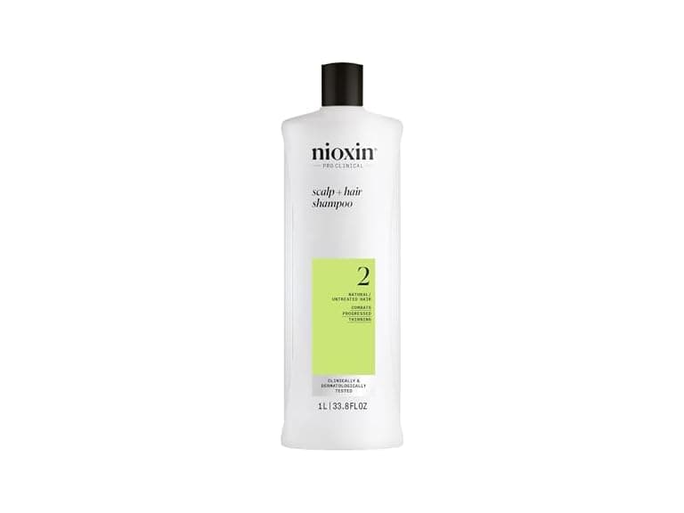 Nioxin System 2 Cleanser Shampoo, 33.8 oz