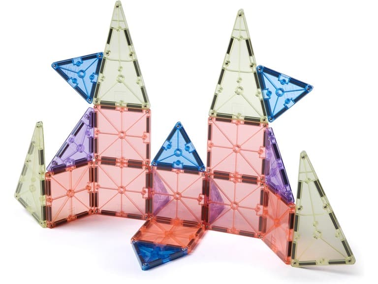 MAGNA-TILES Color Shop 20-Piece Tile Set Pastel