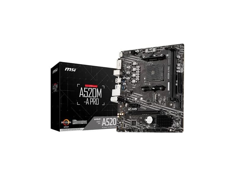 MSI A520M-A PRO Motherboard