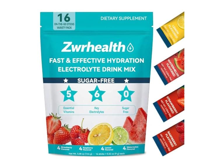 Zwrhealth Electrolyte Packets, 16ct