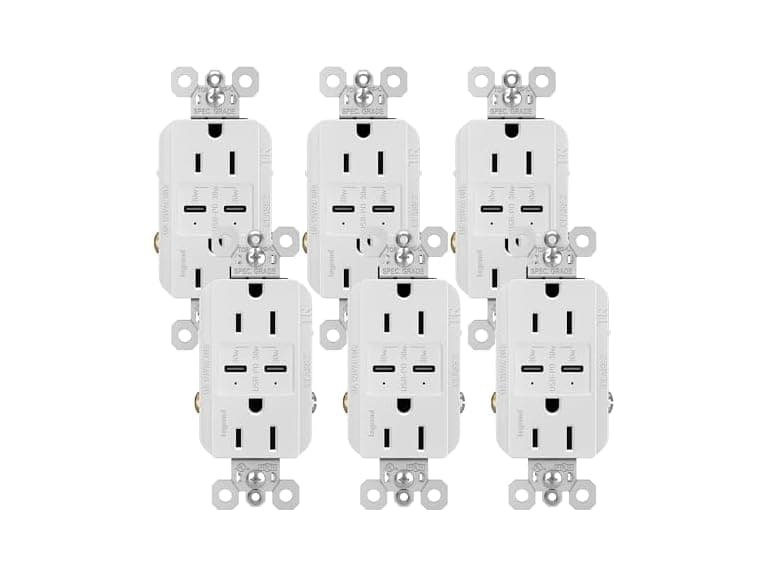 Legrand Radiant 15 Amp 125-Volt Decorator Duplex Outlet