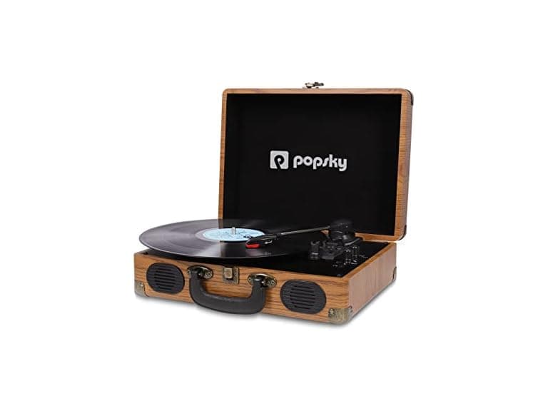 Popsky Record Player with Speakers