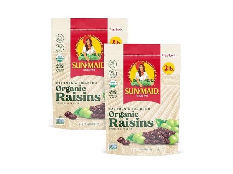 2PK Sun-Maid Organic California Sun-Dried Raisins