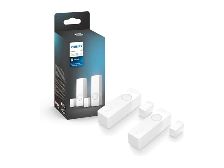 Philips Hue Secure Smart Contact Sensor, White- 2 Pk (Open Box)