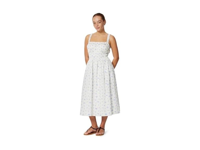 Amazon Essentials Women Woven Cotton Sateen Dress